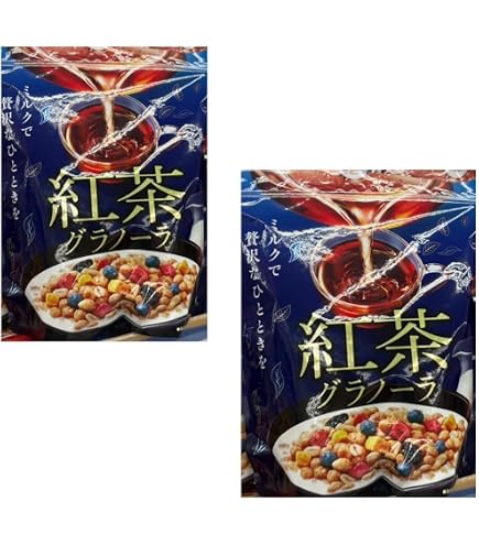 Amazon.co.jp: 【グラノーラ2種セット】紅茶＆京抹茶 各430g 合計4袋